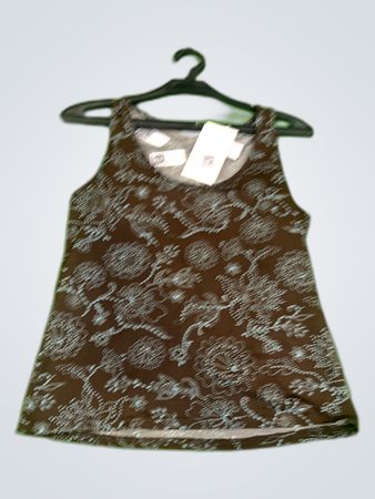 Unbranded Printed Sleeveless Blouse