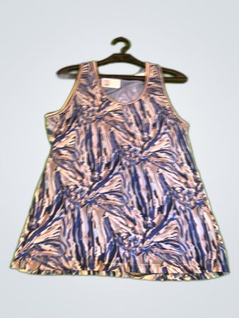 Mayerline Printed Tank Mini Dress