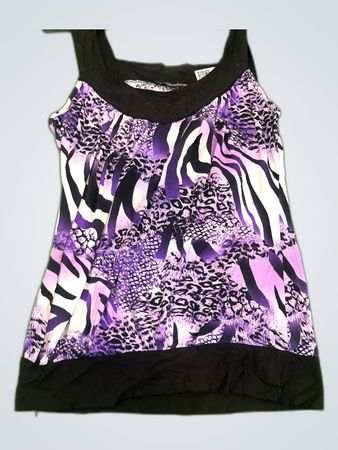 Glamour Animal Print Tank Top