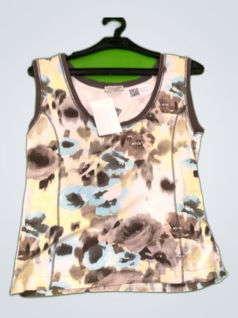 Gina Laura Floral Print Sleeveless Top