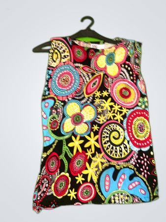 Unbranded Multicolor Floral Print Sleeveless Dress
