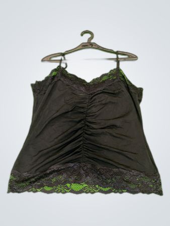 Patricia Breal Black Lace Camisole