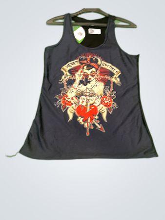 Unbranded Graphic Print Tank Top