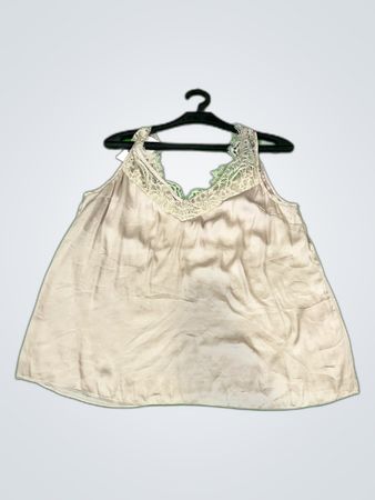 H&M Lace Trim Satin Camisole
