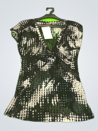 MEXX Printed V-Neck Blouse