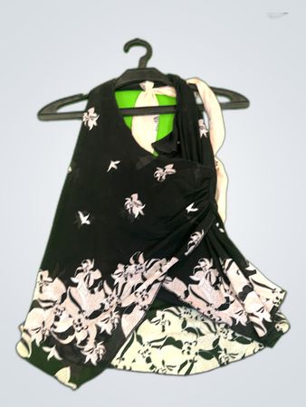 Colours of the World Printed Halter Blouse