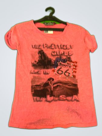 C&A Printed Route 66 Graphic T-Shirt