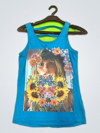 Tom Tailor Women's Blue Tank Top