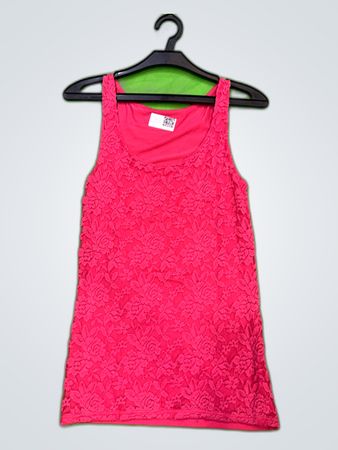 Unbranded Pink Lace Camisole Top