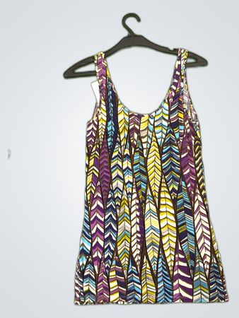 Redoute Creation Multicolored Patterned Tank Top