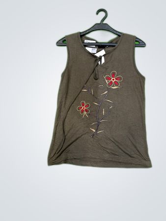 Laura Embroidered Camisole Top