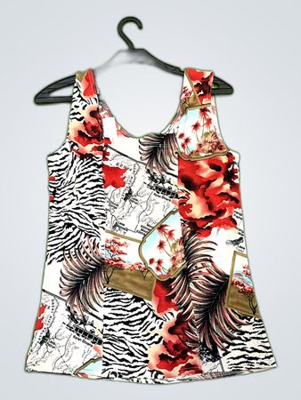 Unbranded Printed Graphic Tank Top