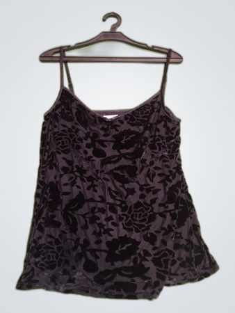Black Floral Camisole
