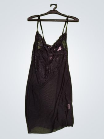 Unbranded Black Lace Trim Camisole