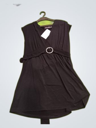 Kiaabi Woman Black Belted Mini Dress