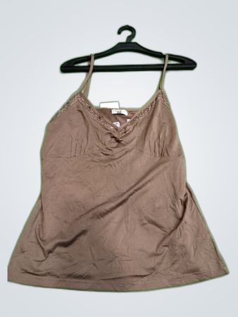 Peppercorn Lace Trim Camisole