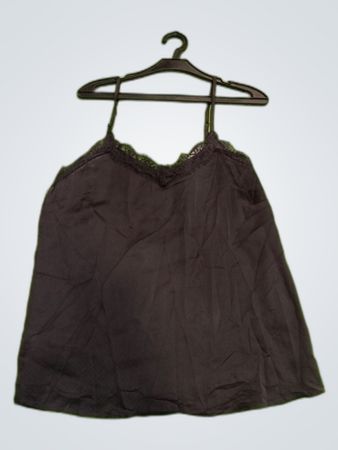 Black Lace Trim Camisole