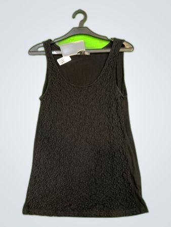 VRS Woman Black Lace Camisole