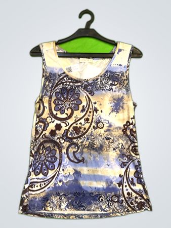 Bonita Printed Graphic Tank Top