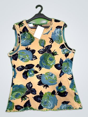 Nice Connection Floral Print Tank Top