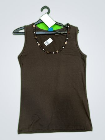 Brown Tank Top