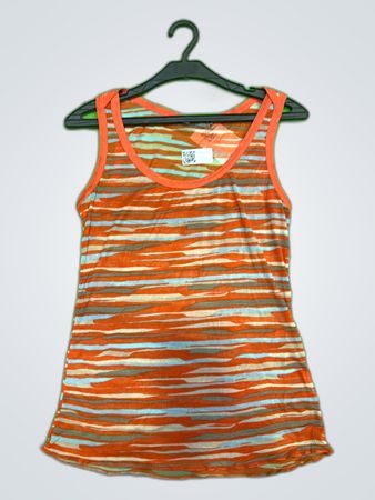 Sandwich Striped Tank Top