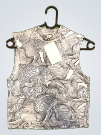 Monki Graphic Sleeveless Tank Top