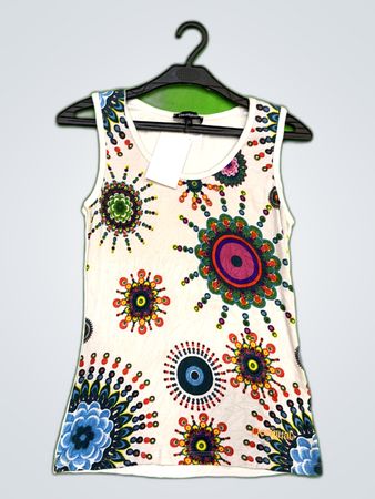 Desigual Graphic Tank Top