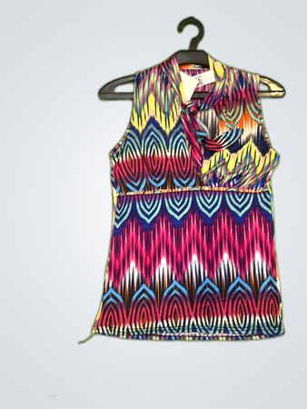 Unbranded Printed Wrap Blouse