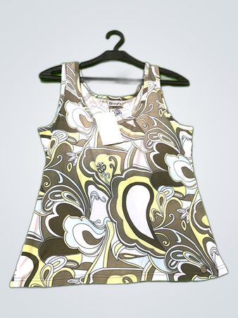 Women's Floral Pattern Tank Top