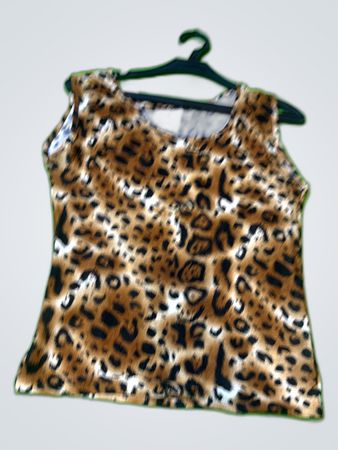 Honghong Leopard Print Tank Top