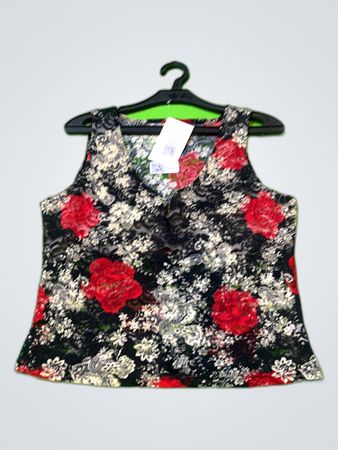 Unbranded Floral Lace Tank Top