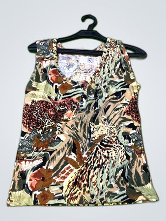 Unbranded Printed Graphic Tank Top