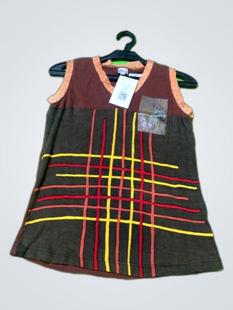 Kreisy Plaid Sleeveless Tank Top