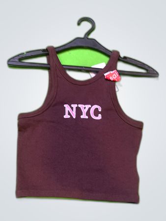 Supreme NYC Cropped Tank Top