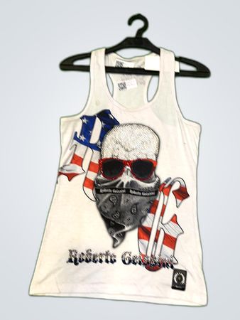 Roberto Cavalli Graphic Tank Top