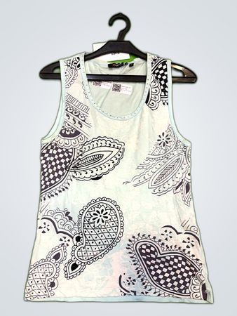 Fabiani Graphic Tank Top