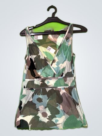 Mexx Printed Sleeveless Blouse