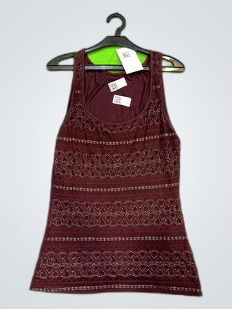 Maroon Tank Top