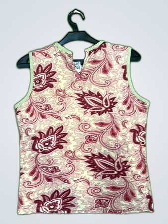 Unbranded Printed Sleeveless Tank Top