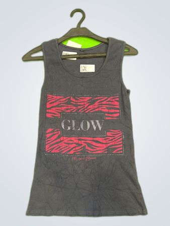 Gray Sleeveless Top