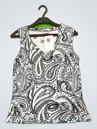 Street One Printed Sleeveless Blouse