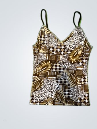 Hermann Lange Animal Print Camisole