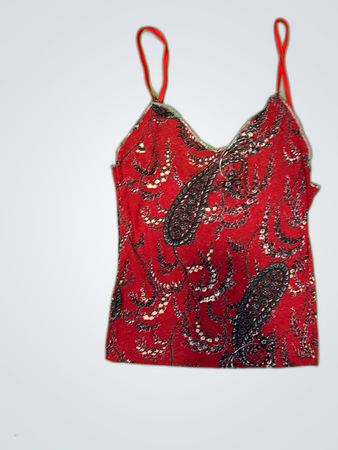 Lady Bexleys Paisley Pattern Camisole
