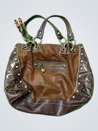 Brown Leather Handbag