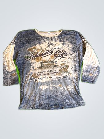 Vintage-Style Coffee Graphic T-Shirt
