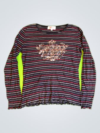 Affinites Striped Long-Sleeve Shirt