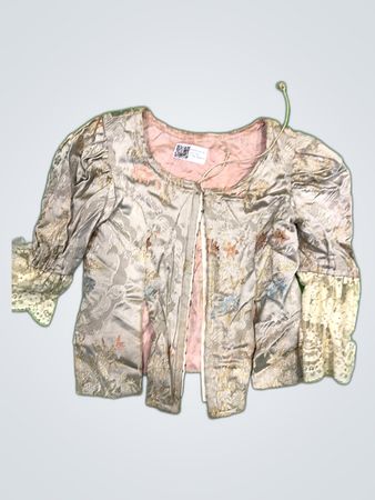 Blouse with Floral Pattern