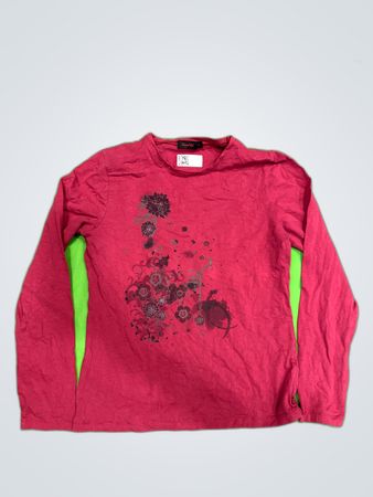 Finalita Long Sleeve Red Shirt