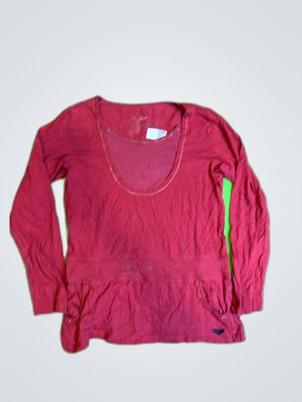 Etam Long-Sleeve Red Shirt